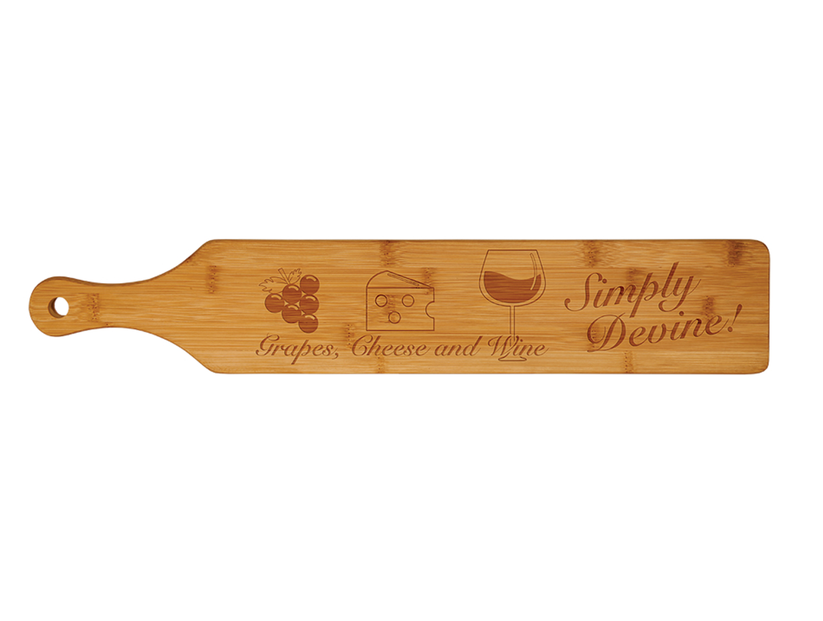 Personalized Appetizer Serving Paddle Tray