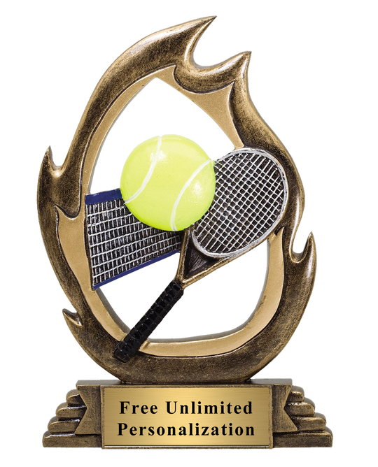 Flame Tennis Trophy