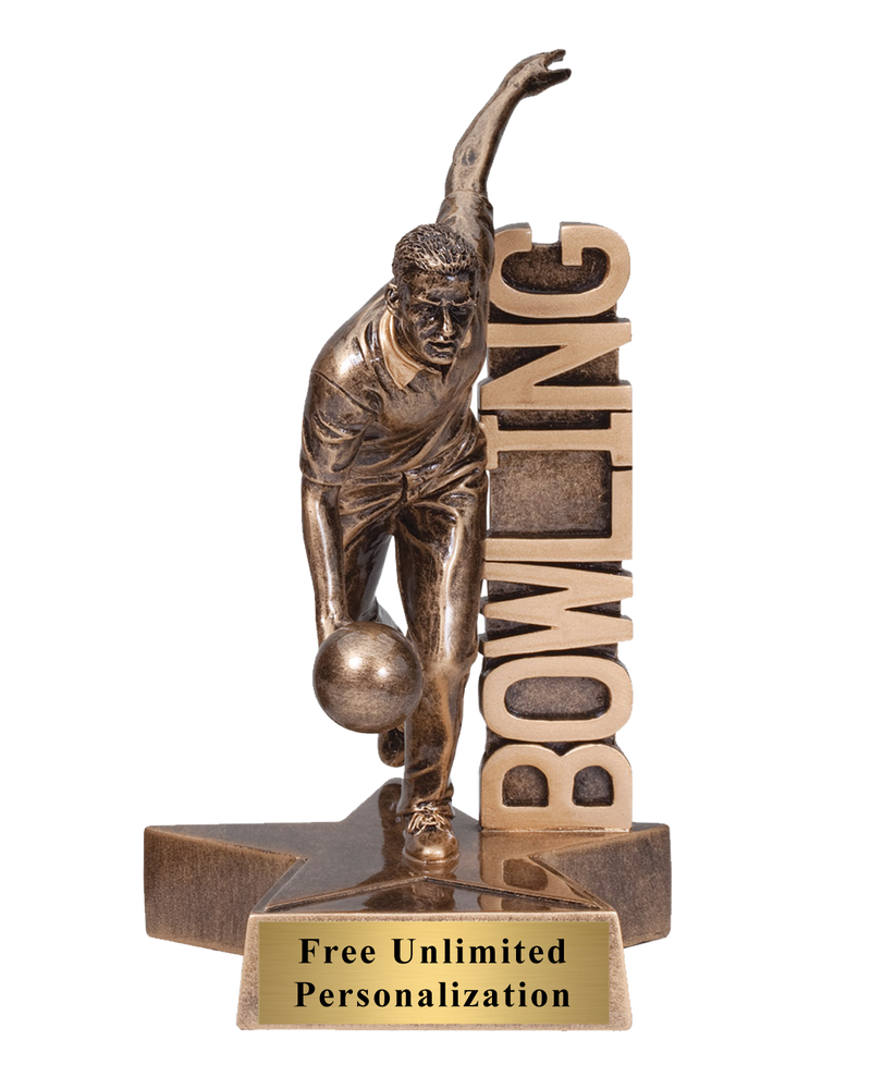 Billboard Bowling Trophy – Male
