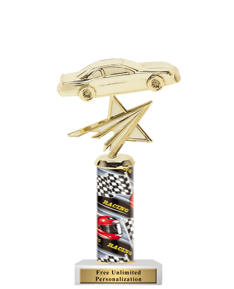 Racing Column Trophy Animated