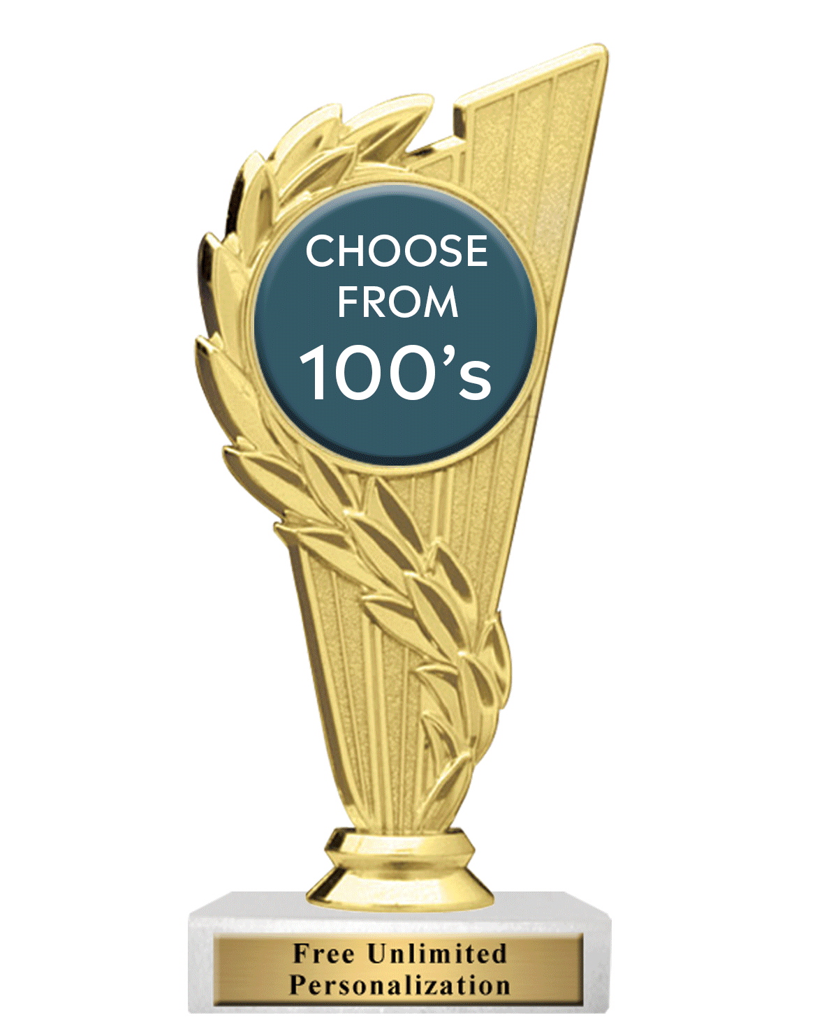 Rising Wreath Insert Trophy