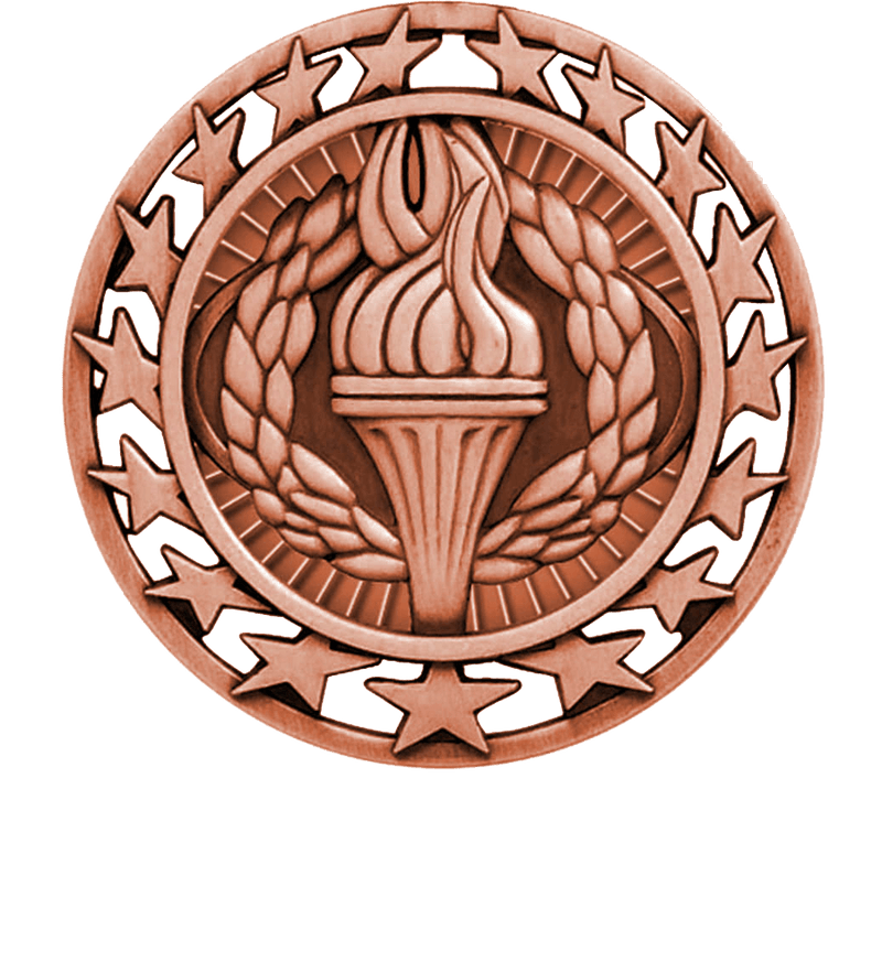 Bronze Star Circle Victory Medal