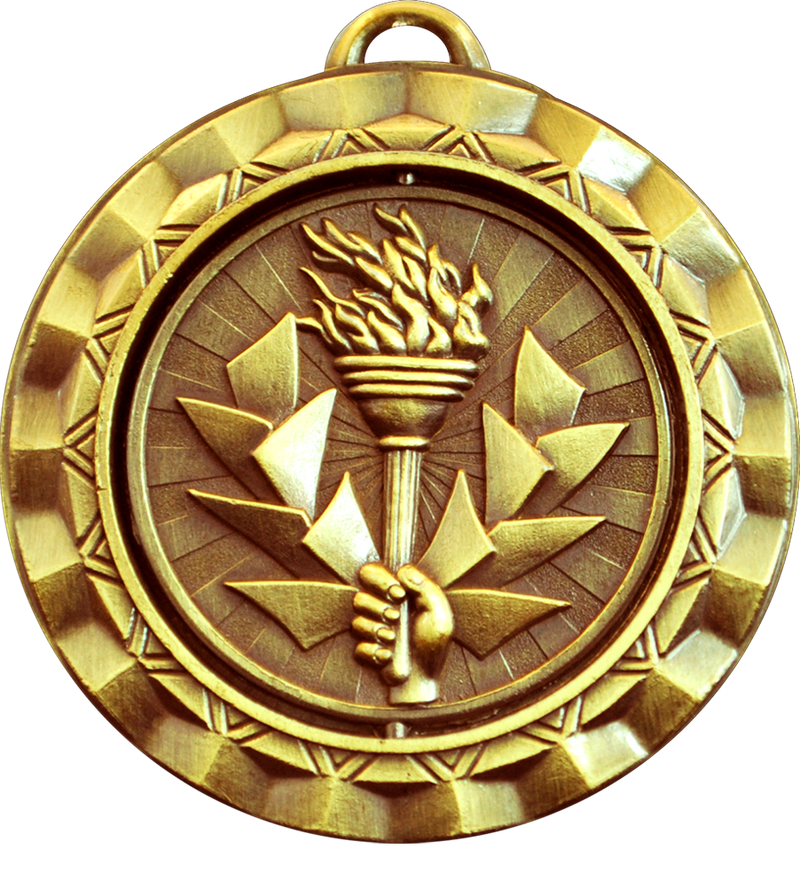 Gold Spin Victory Medal