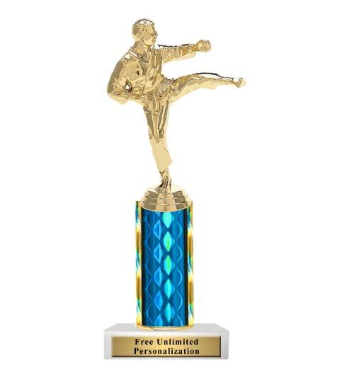 Trofeo Stella Per Arti Marziali (Karate, Judo, Taekwondo) 17cm – Incisione Gratuita! - Foto 2