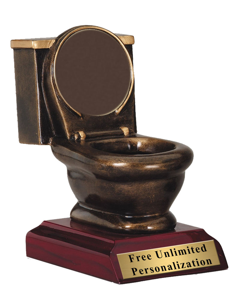 Last Place Toilet Insert Trophy