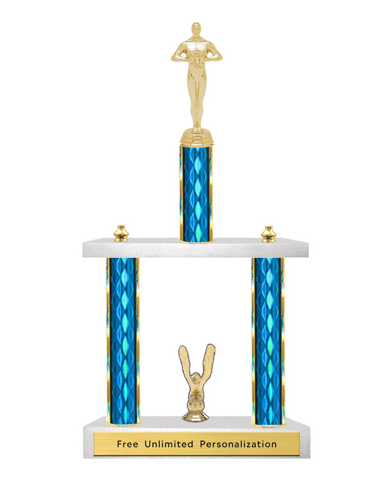 Two Tier Trophy Animated