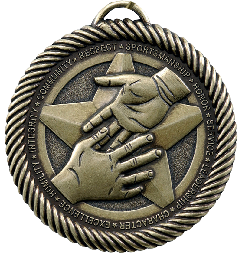Gold Value Sportsmanship Medal