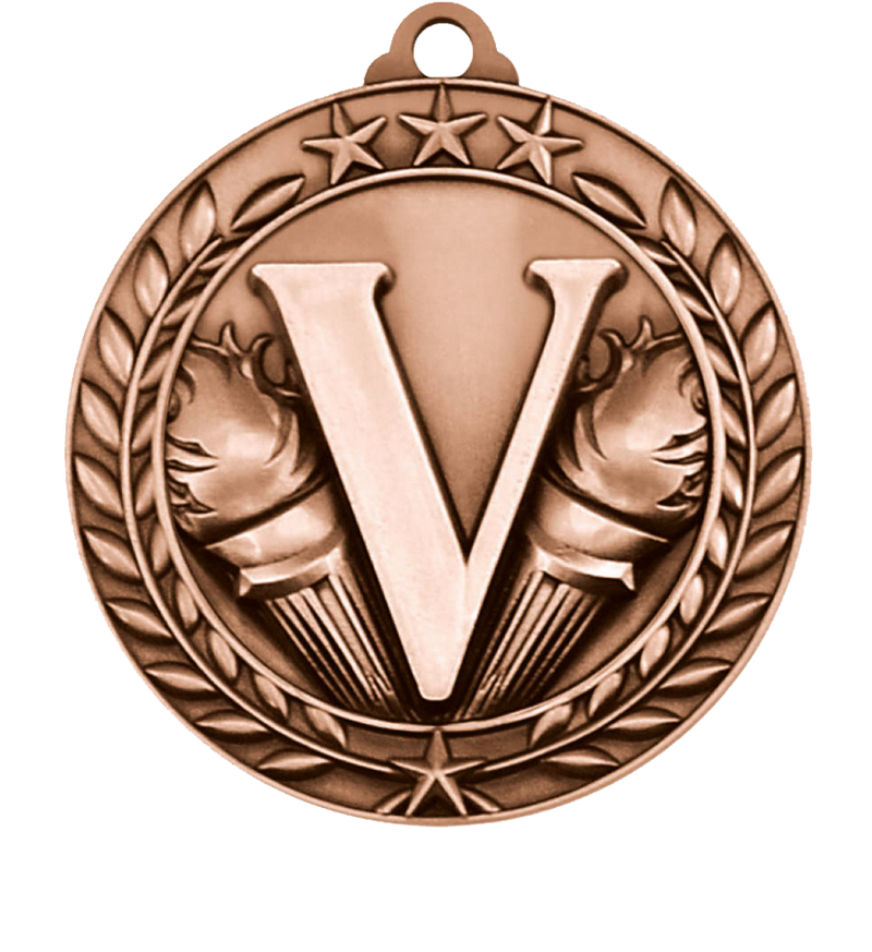 Bronze Large Star Wreath Victory Medal