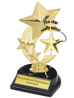 3-Star Spinner Star Trophy