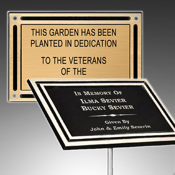 Customized Outdoor Plaques