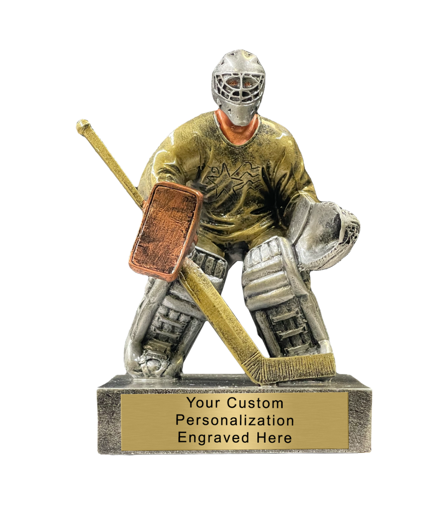 Hockey Goalie Statue