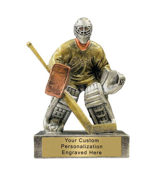 Hockey Goalie Statue