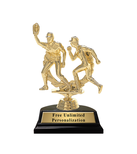 Standard Baseball Action Trophy