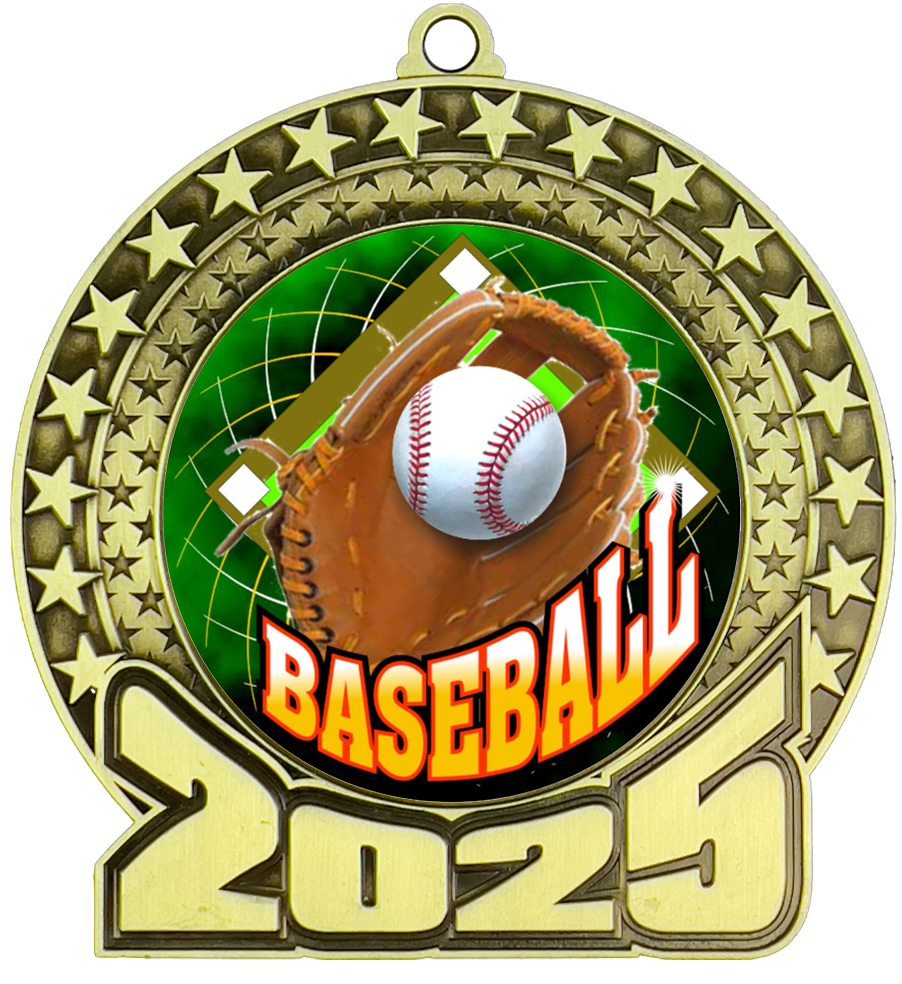 2025 Baseball Insert Medal