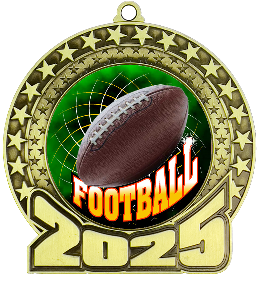 2025 Football Insert Medal