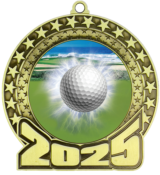 2025 Golf Insert Medal
