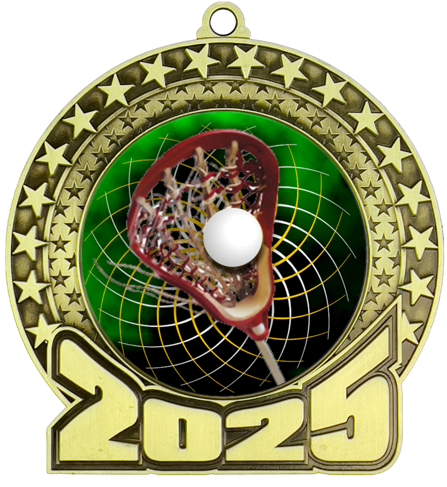 2025 Lacrosse Insert Medal