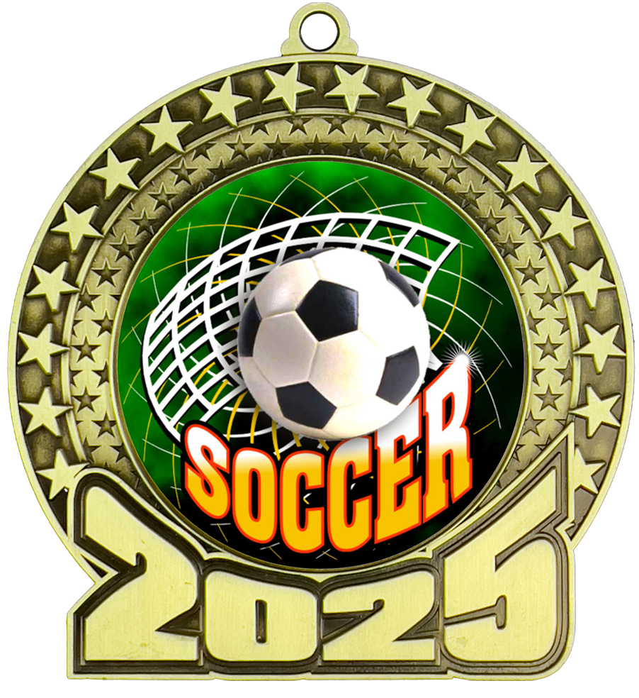 2025 Soccer Insert Medal