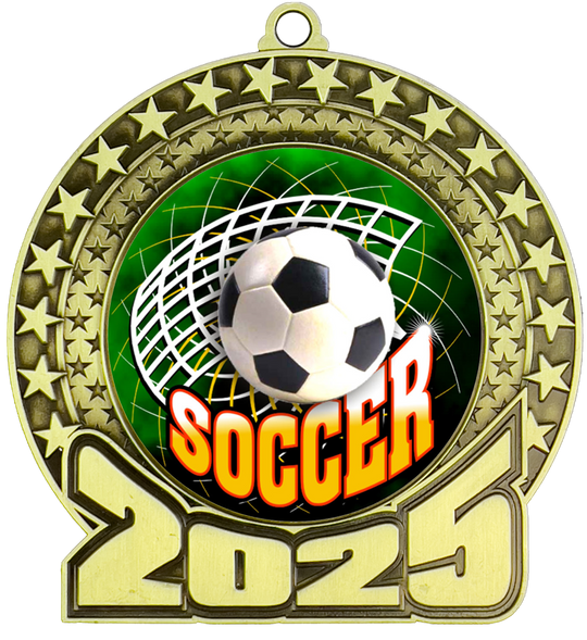 2025 Soccer Insert Medal