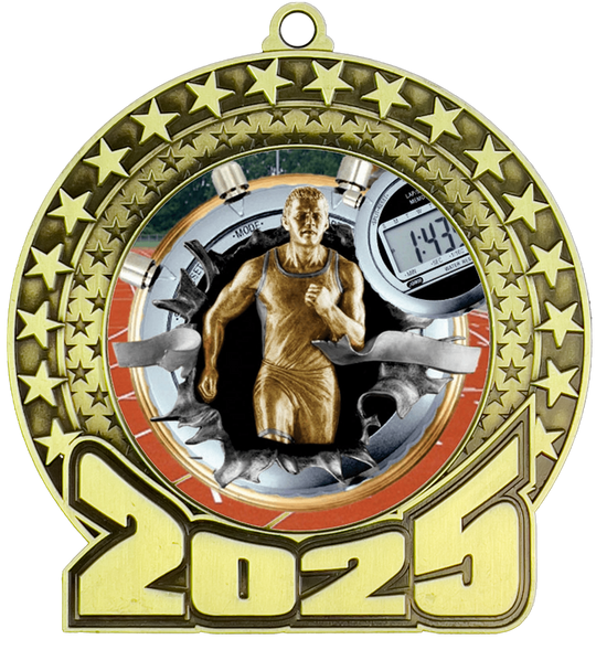 2025 Track Insert Medal