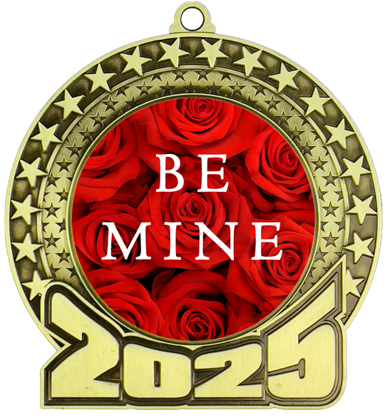 2025 Valentines Day Insert Medal