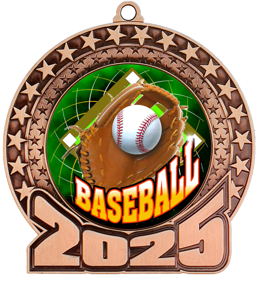 2025 Baseball Insert Medal