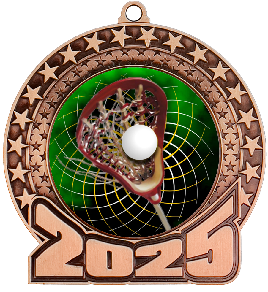 2025 Lacrosse Insert Medal