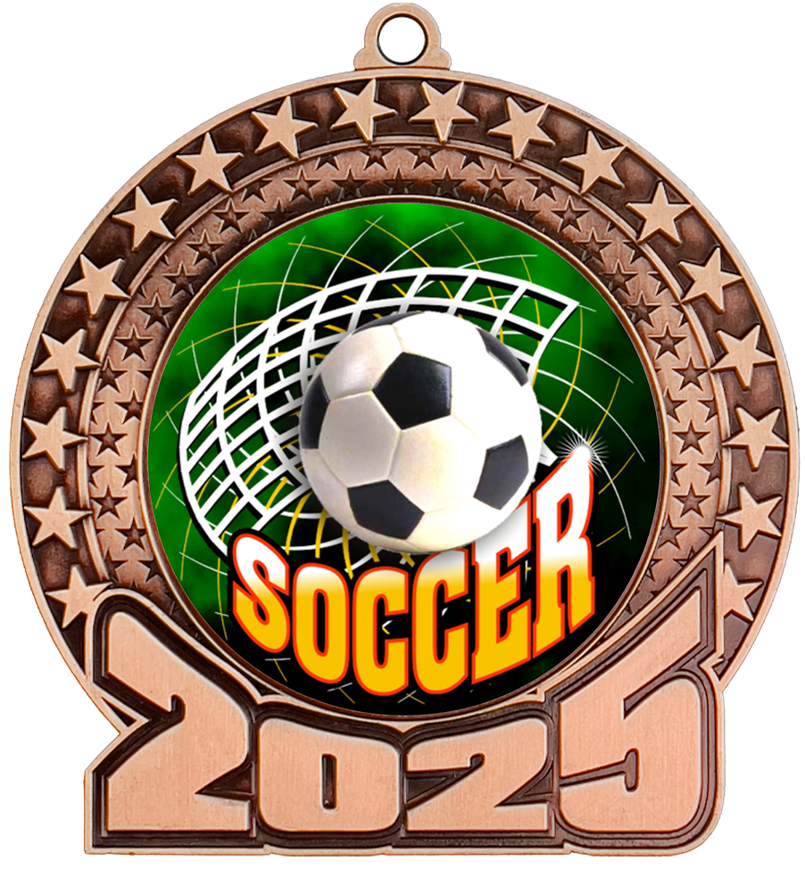 2025 Soccer Insert Medal