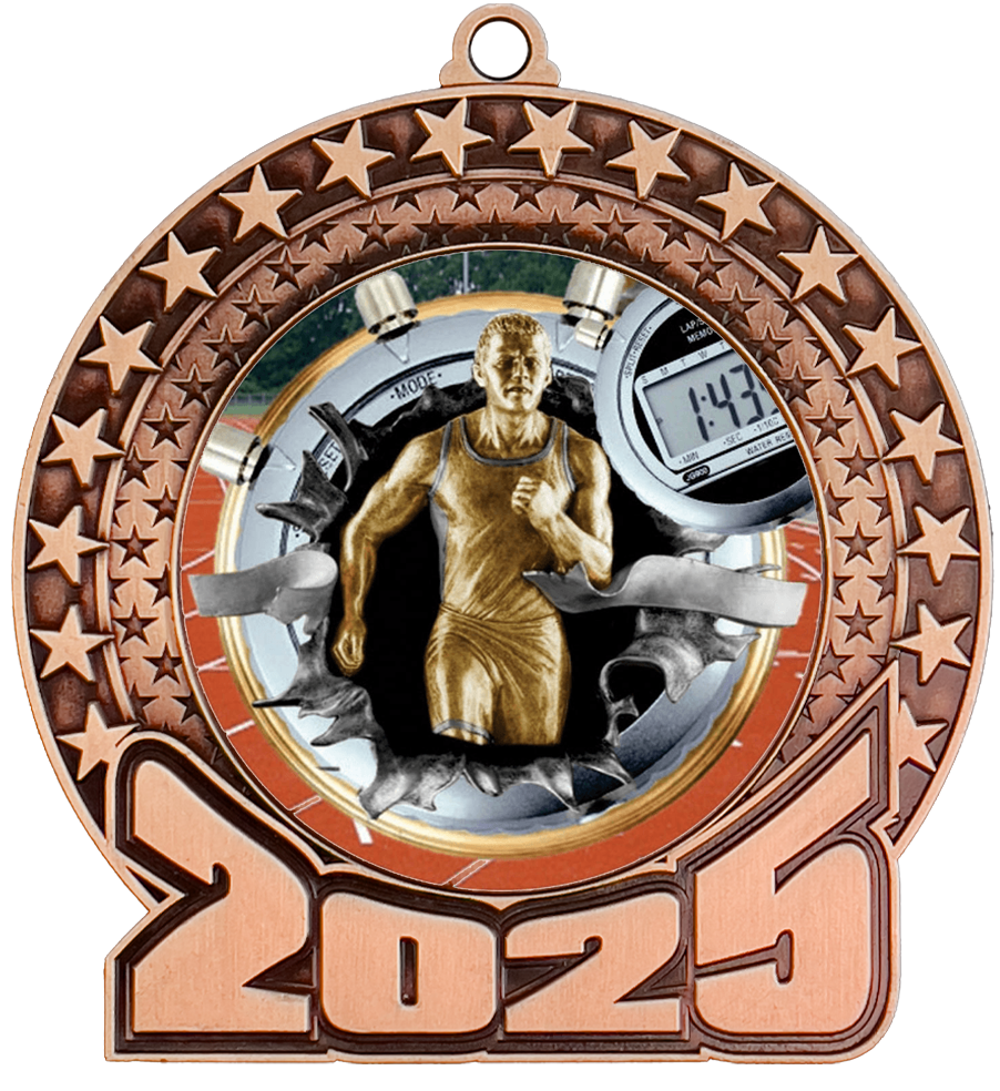 2025 Track Insert Medal