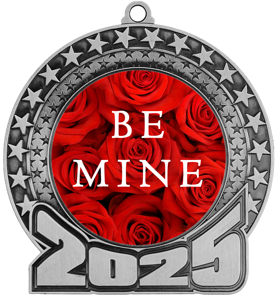 2025 Valentines Day Insert Medal