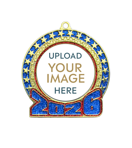 2026 Custom Glitter Medal