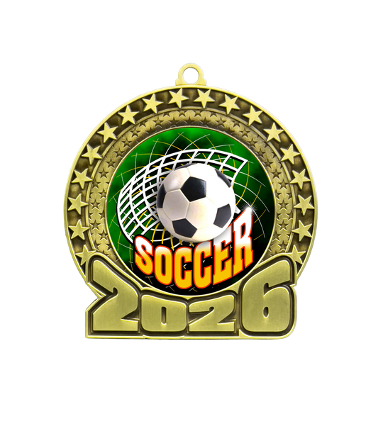 2026 Soccer Insert Medal