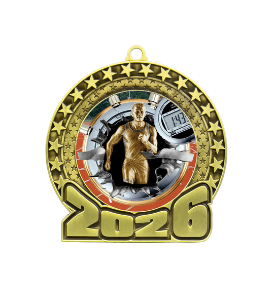 2026 Track Insert Medal