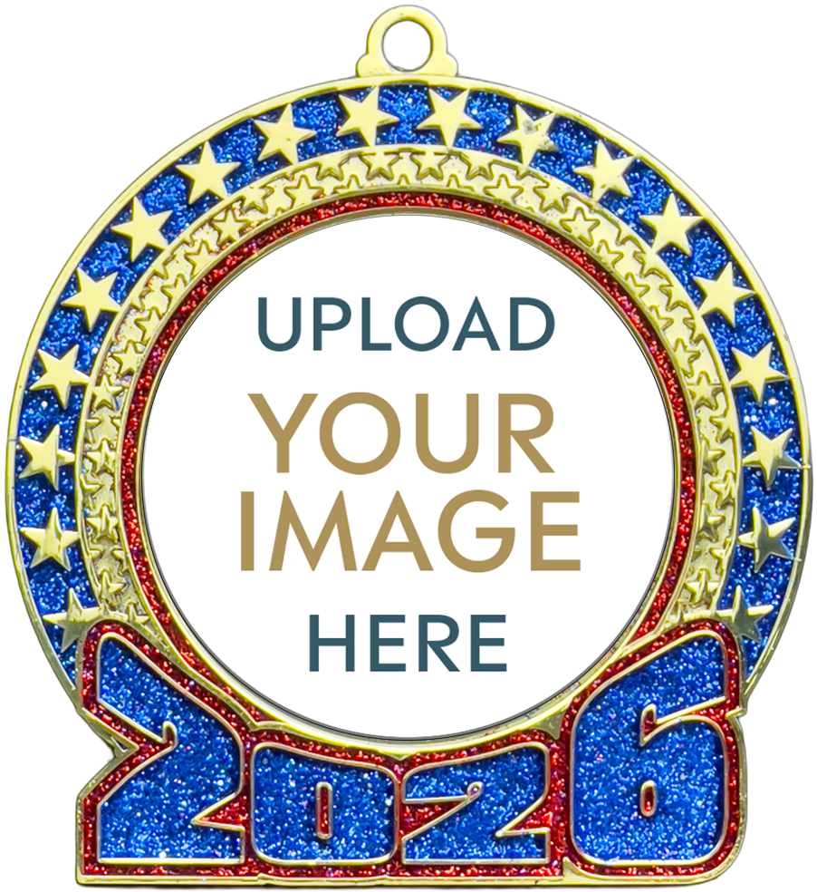 2026 Custom Glitter Medal