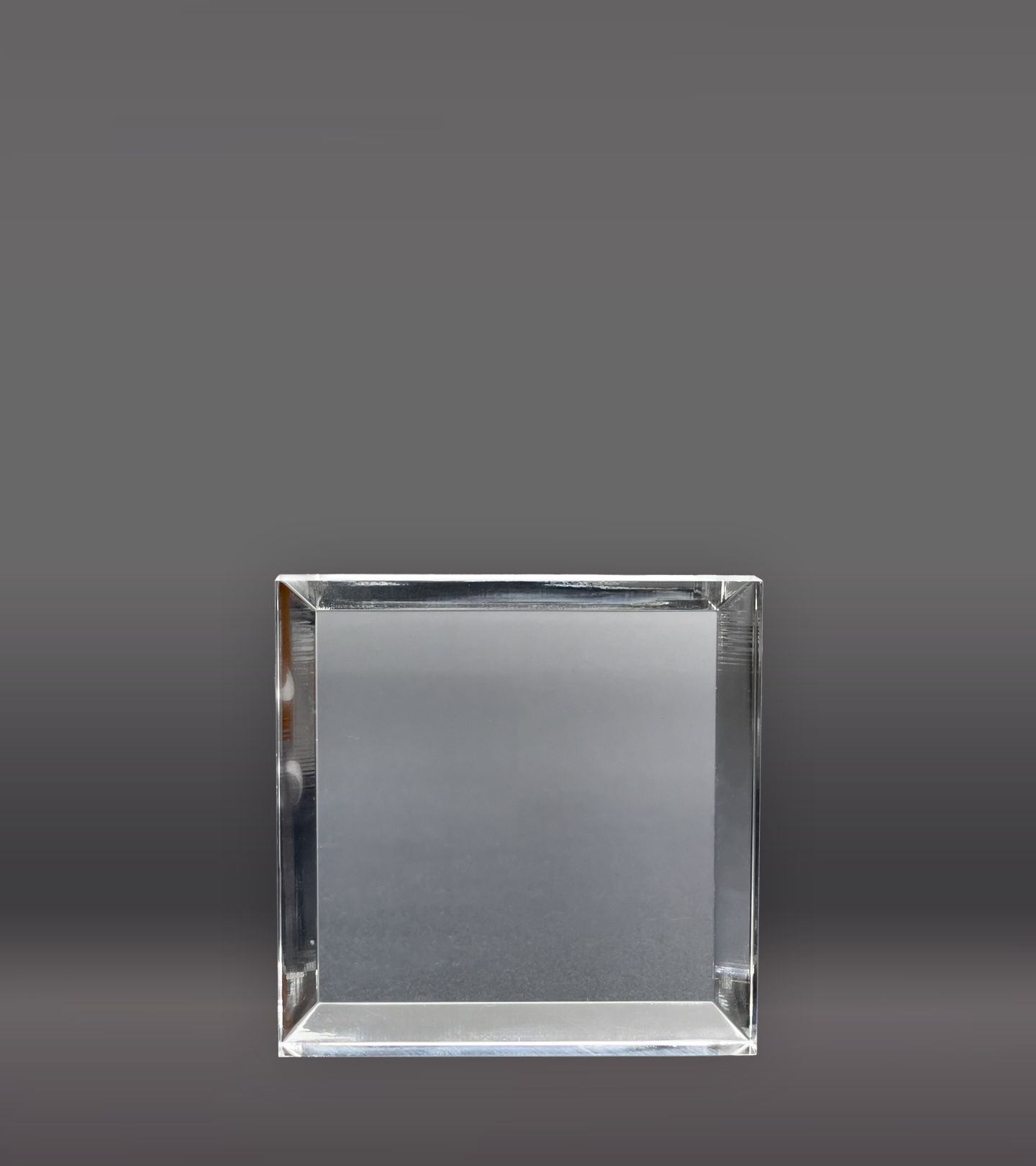 Color Printed Square Acrylic Paperweight