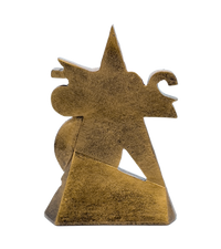 2025 Gold SuperStar Custom Insert Trophy