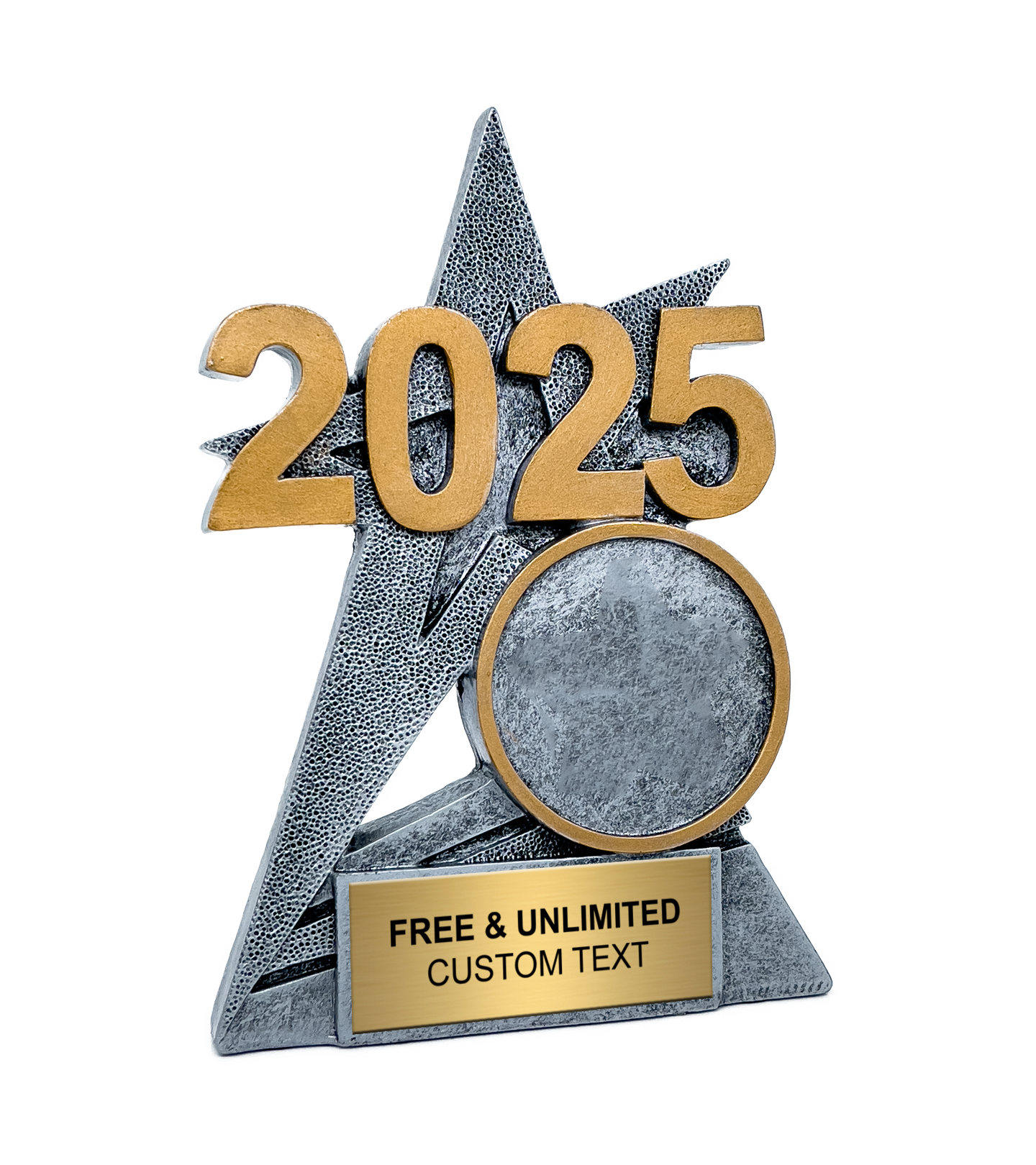 2025 Silver SuperStar Insert Trophy