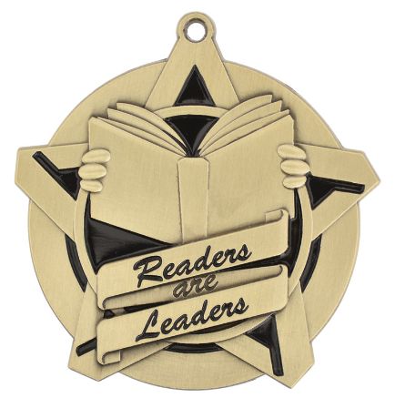 Super Star Readers are Leaders Medal