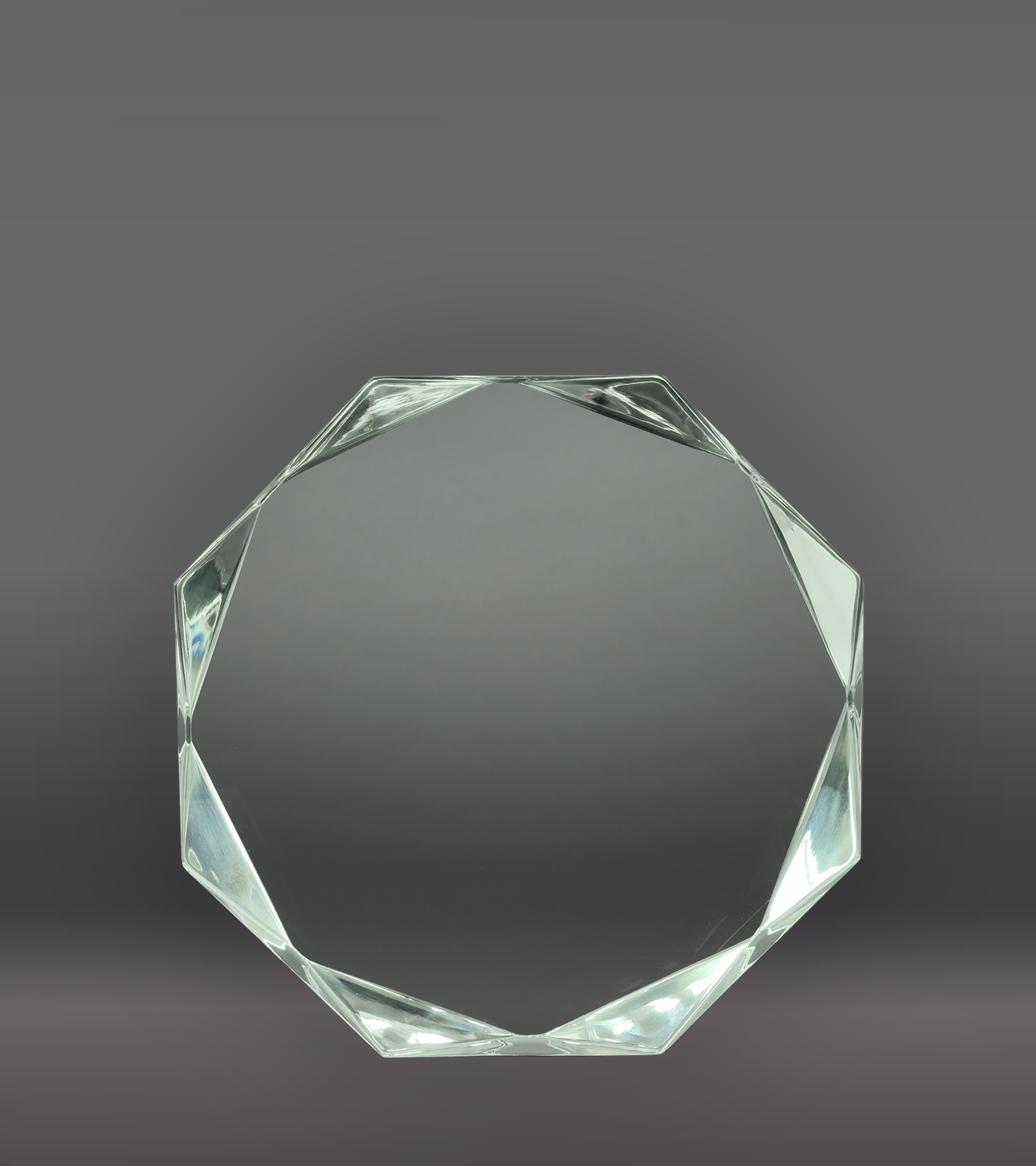 Jade Octagon Acrylic Front