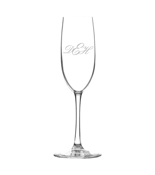Custom Engraved Champagne Flute