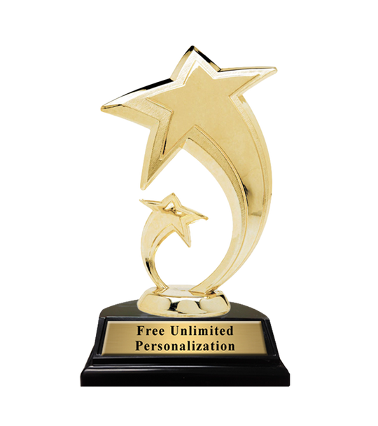 Gold Shooting Star Trophy