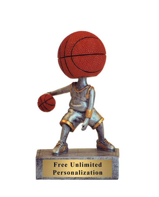 Bobblehead Basketball Trophy