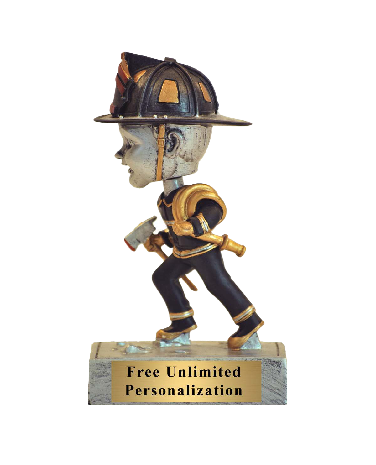 Fireman Bobblehead Trophy