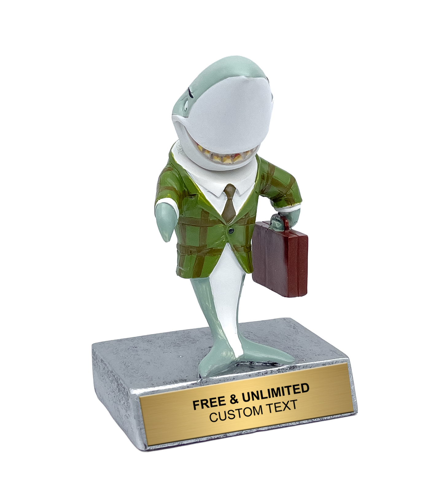Sales Shark Bobblehead Trophy