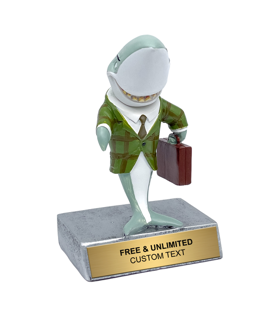 Sales Shark Bobblehead Trophy