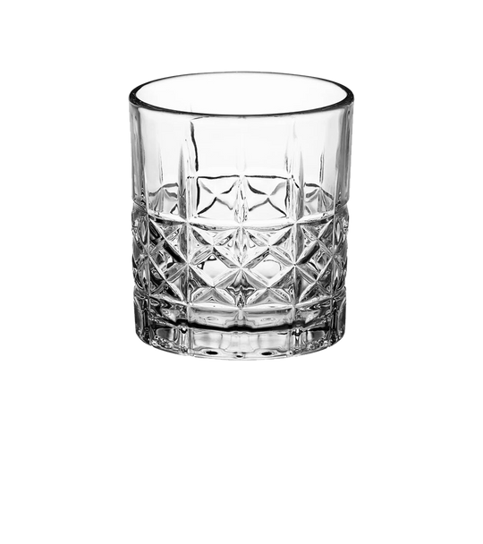 11 oz. Cut Glass Design Rocks Glass