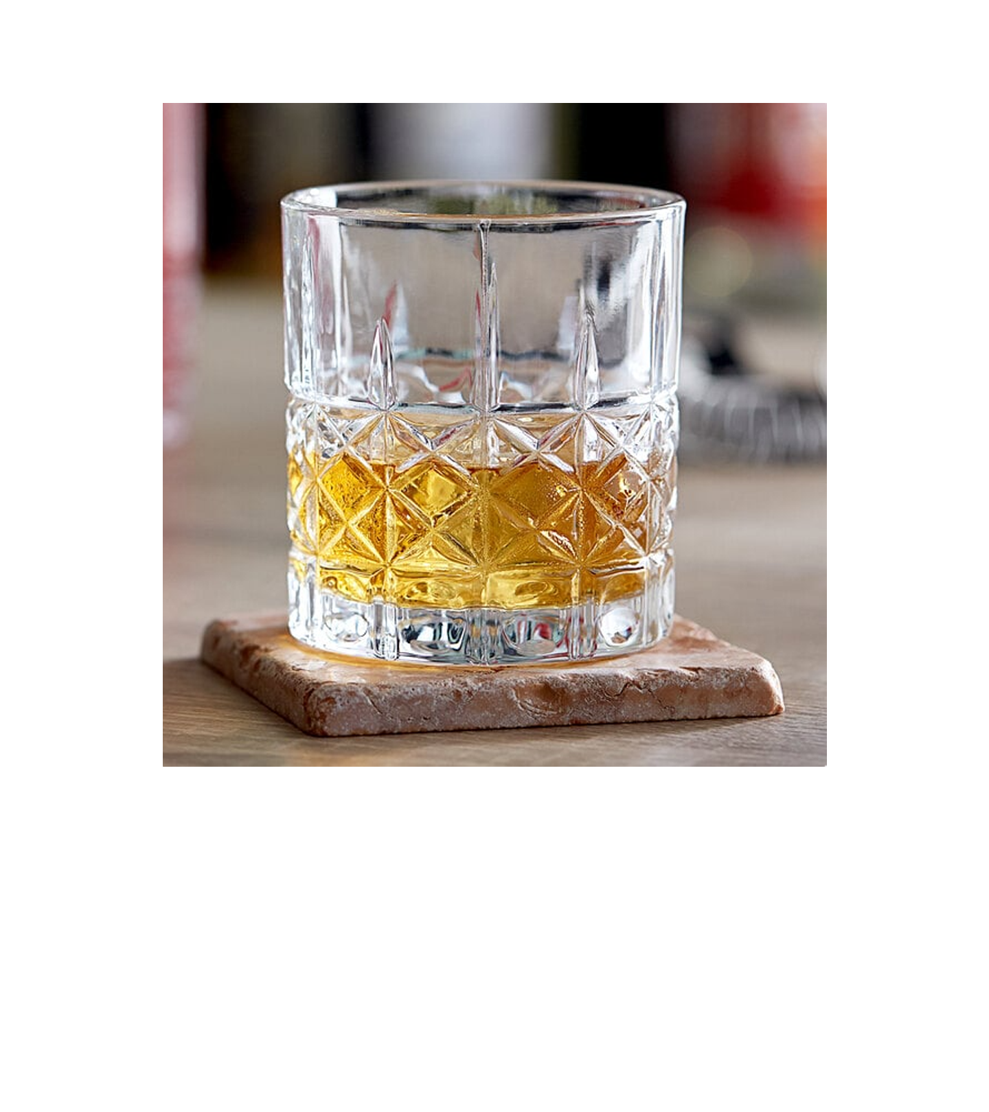 11 oz. Cut Glass Design Rocks Glass