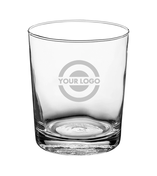13 oz Custom Engraved Straight Up Rocks Glass