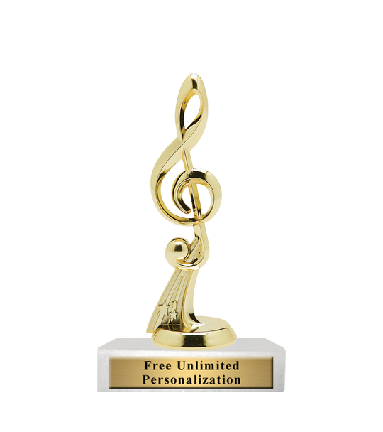 Standard Music Note Trophy