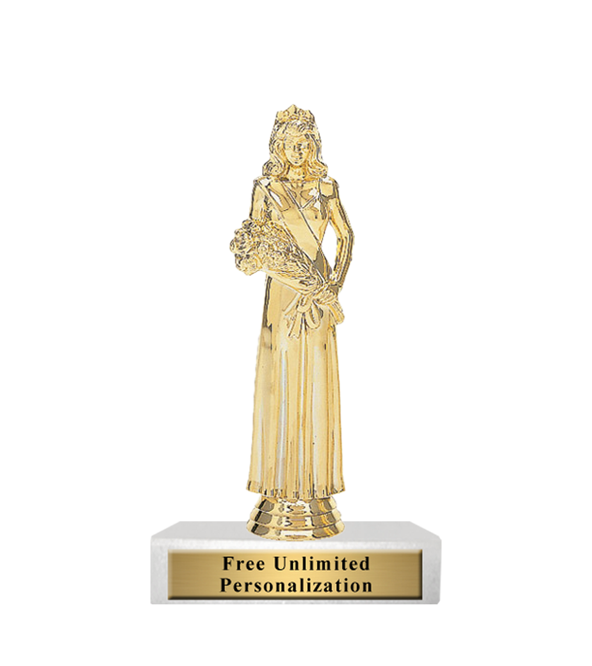 Sample Pageant Thropy Standard Beauty Pageant Trophy